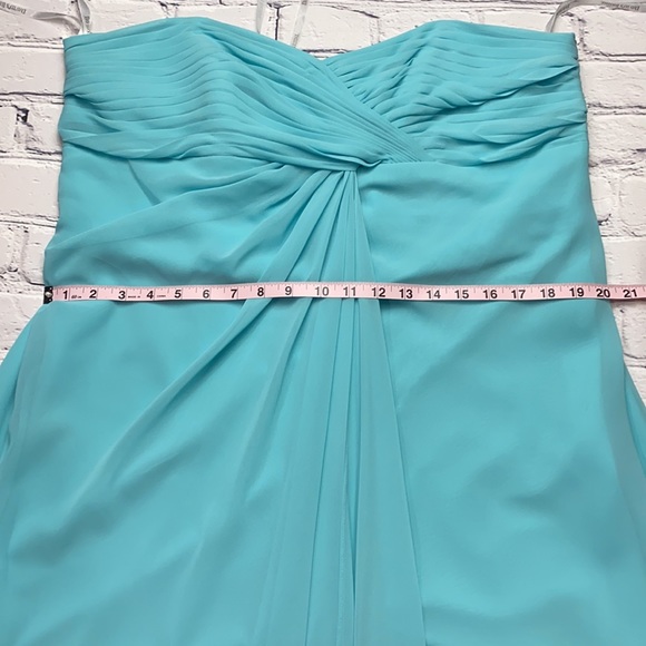 DAVID’S BRIDAL Blue Dress Size: 18 - Picture 9 of 17